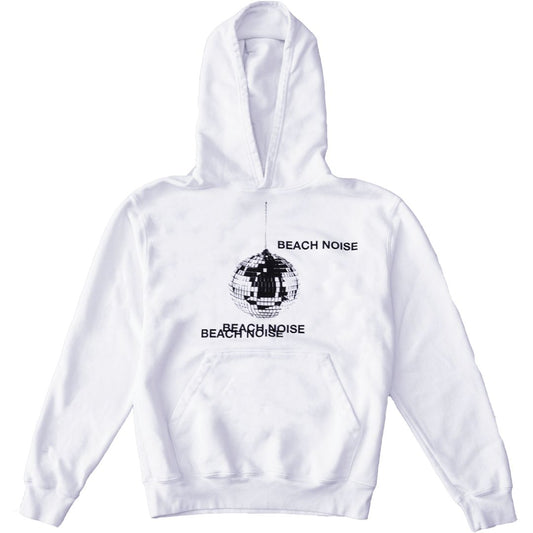 Disco Noise Hoodie - White